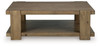 Flangren - Rectangular Cocktail Table - Light Brown