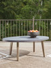 Francis Beach Oval Cocktail Table