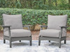 Lone View Bay - Lounge Chair With Cushion (Set of 2) - Gray