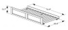 Westwood Chocolate Twin Trundle Dimensions