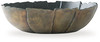 Aidman - Bowl - Black / Antique Gold Finish