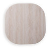 Angel Island - Square End Table - Beige / Brown