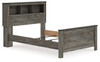 Frandern Full Bookcase Panel Bed