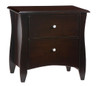 Westwood Chocolate 2 Drawer Nightstand