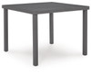 Point Bonita Square Dining Table w/UMB OPT