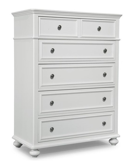 Daphne White Girls Chest of Drawers