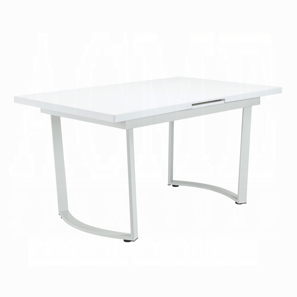 Acme Palton DN00732 table; one included. Laela chairs shown separately.
