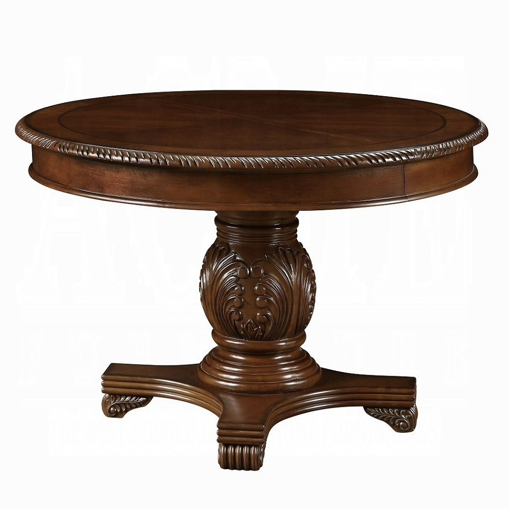 Included 64170A table; one 18-inch leaf extends the round top to an oval.