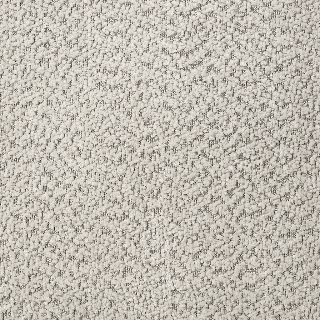 Close-up of the beige textured upholstery. Screen colors may vary.