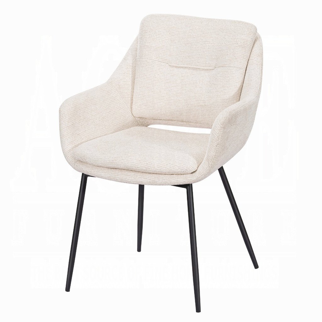 Included Bexley DN05526 beige upholstered armchair. Six chairs are included in this offer.