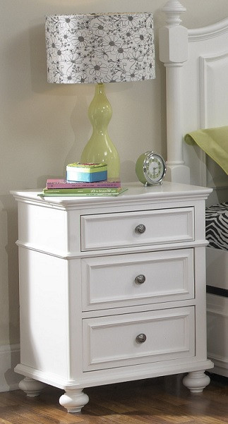 Daphne White Girls Bedside Table Room 2