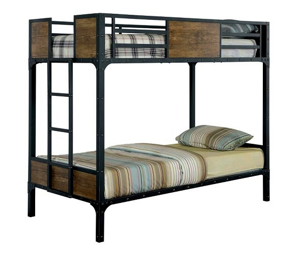 South Bank Metal Twin Bunk Beds