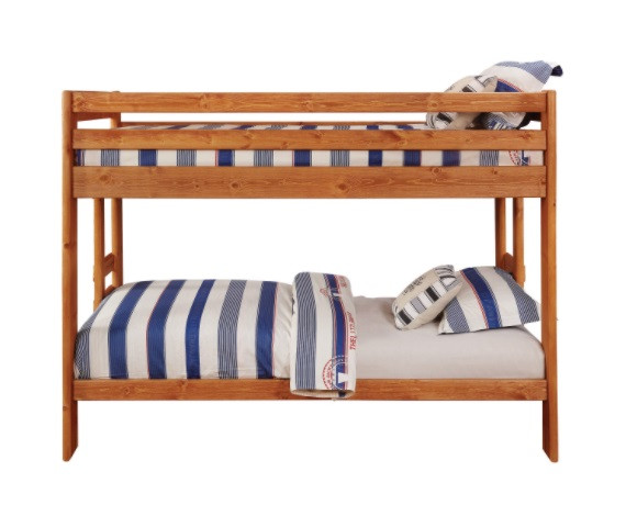 Black Mountain Twin over Twin Bunk Bed Front View