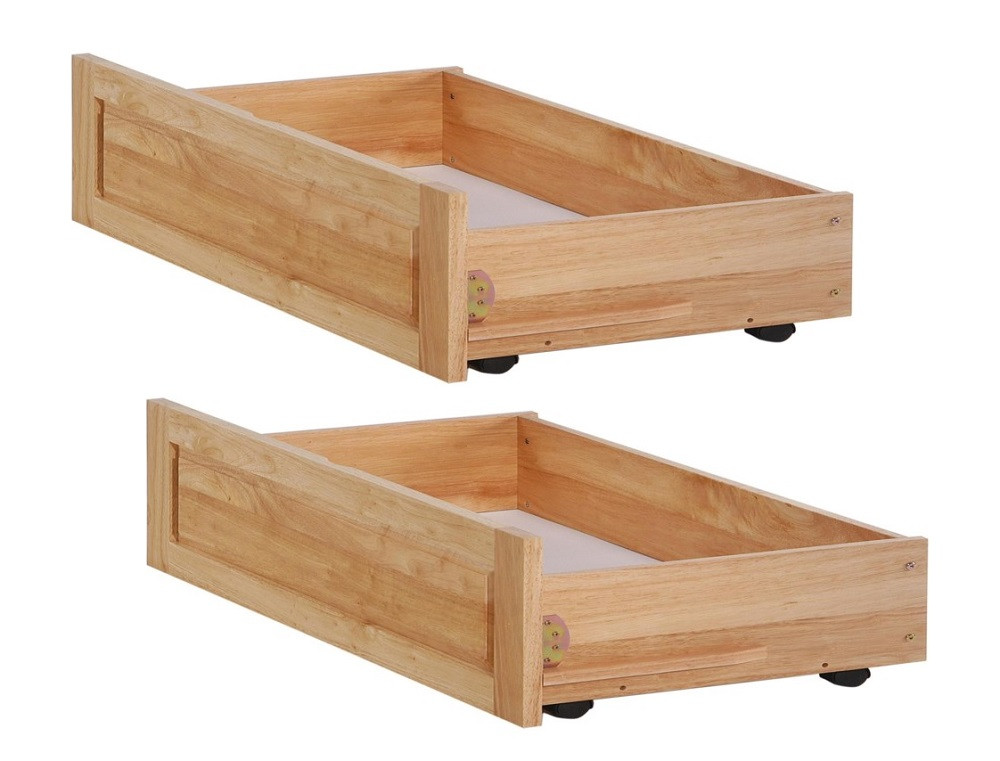 Bailey Natural Optional Set of 2 Underbed Storage Drawers