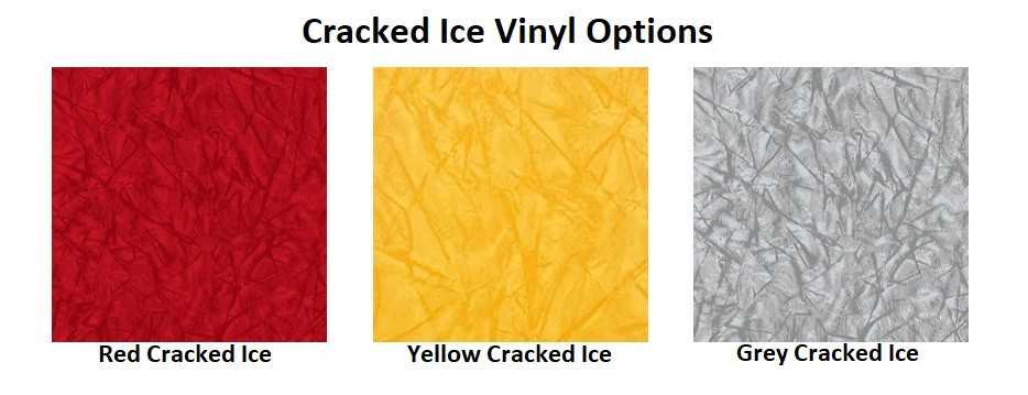 Carina Retro Swivel Bar Stool Cracked Ice Vinyl Options