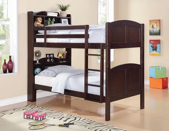 Simmons Twin over Twin Bookcase Bunk Room
