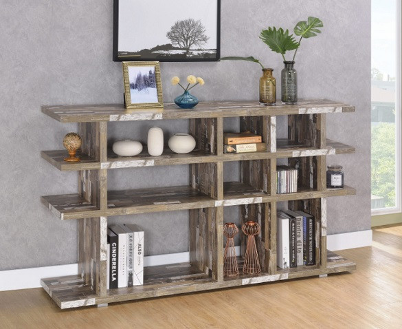Josef 37" Wooden Bookshelf Room