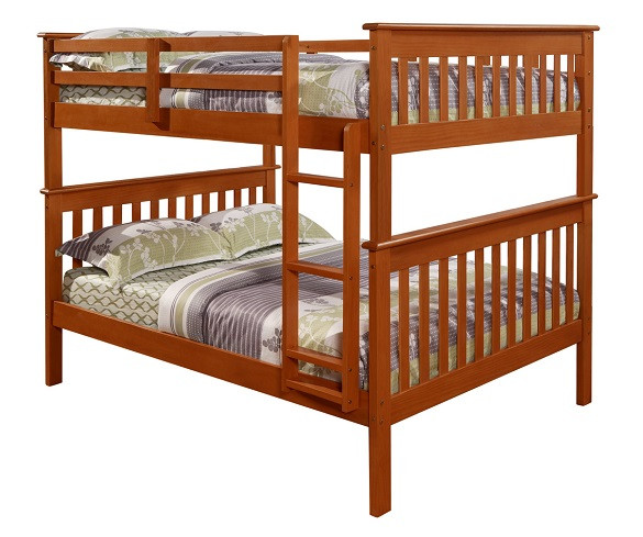 Park City Full over Full Bunk Bed Light Espresso