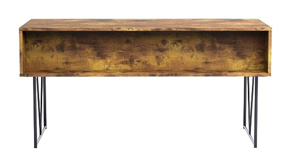 Andria Nutmeg Writing Desk Back View