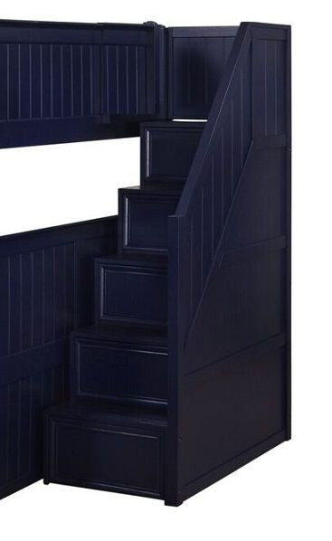 Annapolis Blue Bunk Bed Stairs