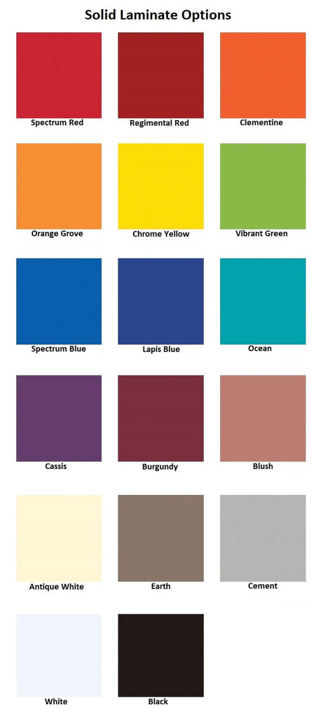 Queen for a Day Retro Dining Table Solid Laminate Options