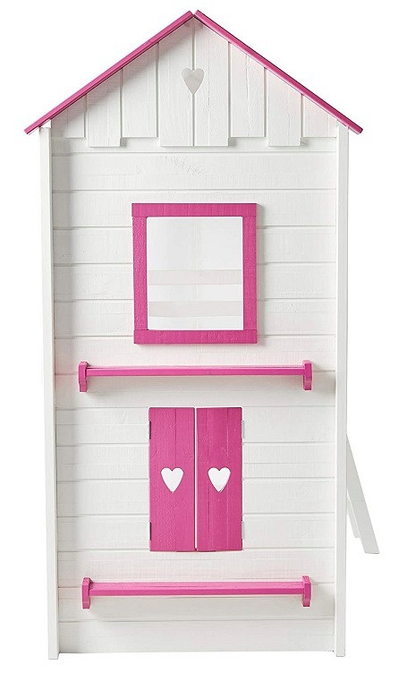 English Cottage Twin Low Bunk Bed Side View
