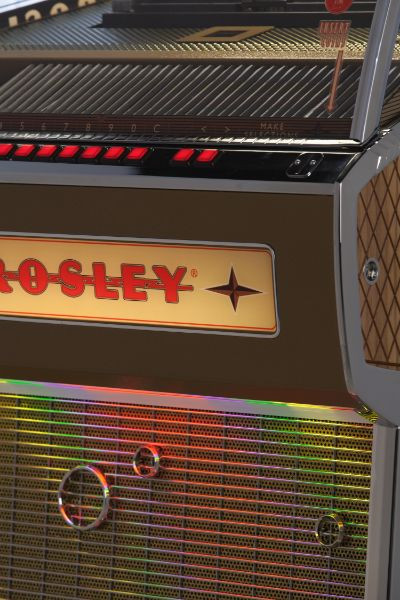 Rocket 80 CD Bluetooth Full Size Jukebox Detail