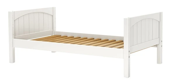 Lingo White Finish Kids Twin Bed-Panel Ends