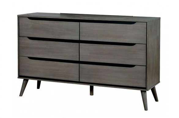 Gunnar Grey 6 Drawer Dresser