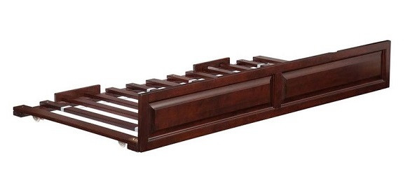 Fernando Walnut Bunk Beds twin trundle
