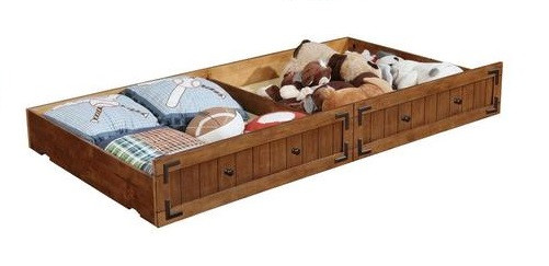 Gideon Honey Twin Trundle only with Dividers