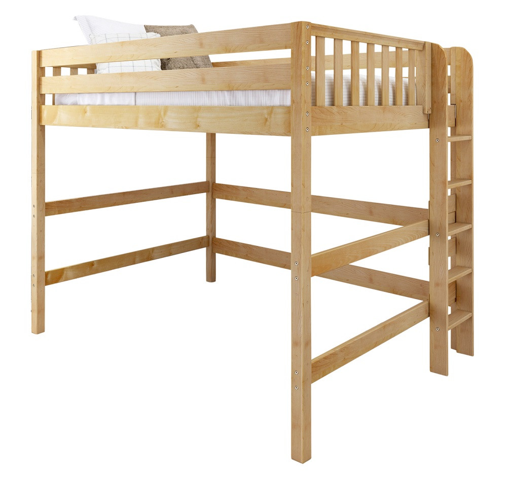 Becks Natural High Queen Loft Bed