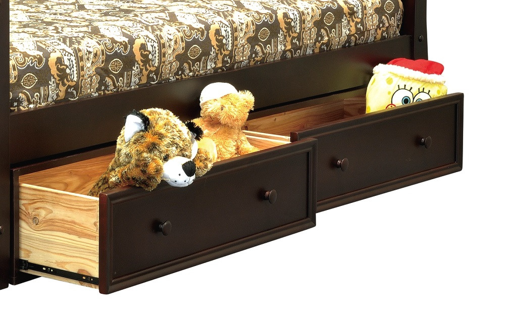 Foster Espresso Optional Set of 2 Underbed Storage Drawers