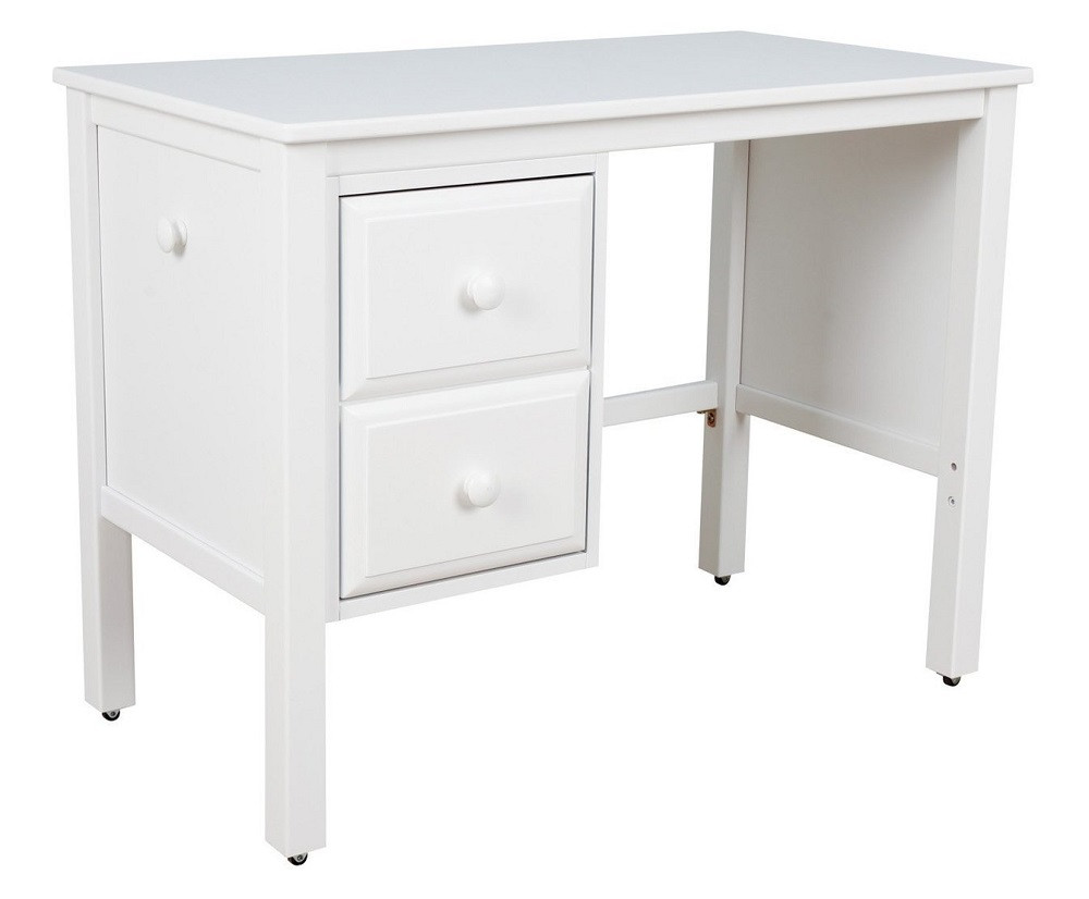 Madeline White Small 2 Drawer Desk
