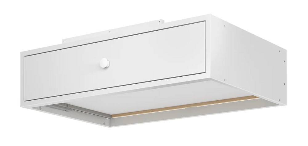 Arthur White Optional Single Under Bed Storage Drawer Bottom View Glide Detail