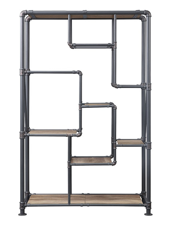 Tanha Metal Bookcase Front View
