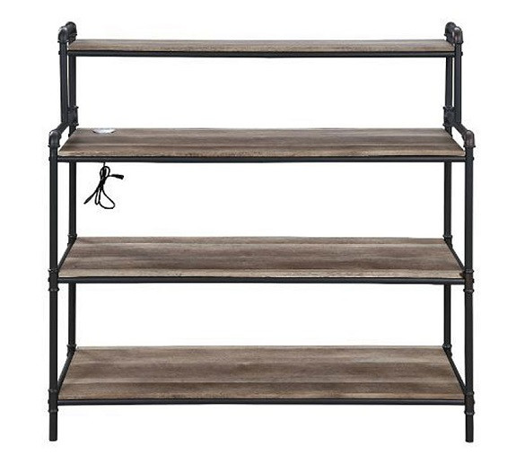 Big Sur 4 Shelf Bookcase Front View
