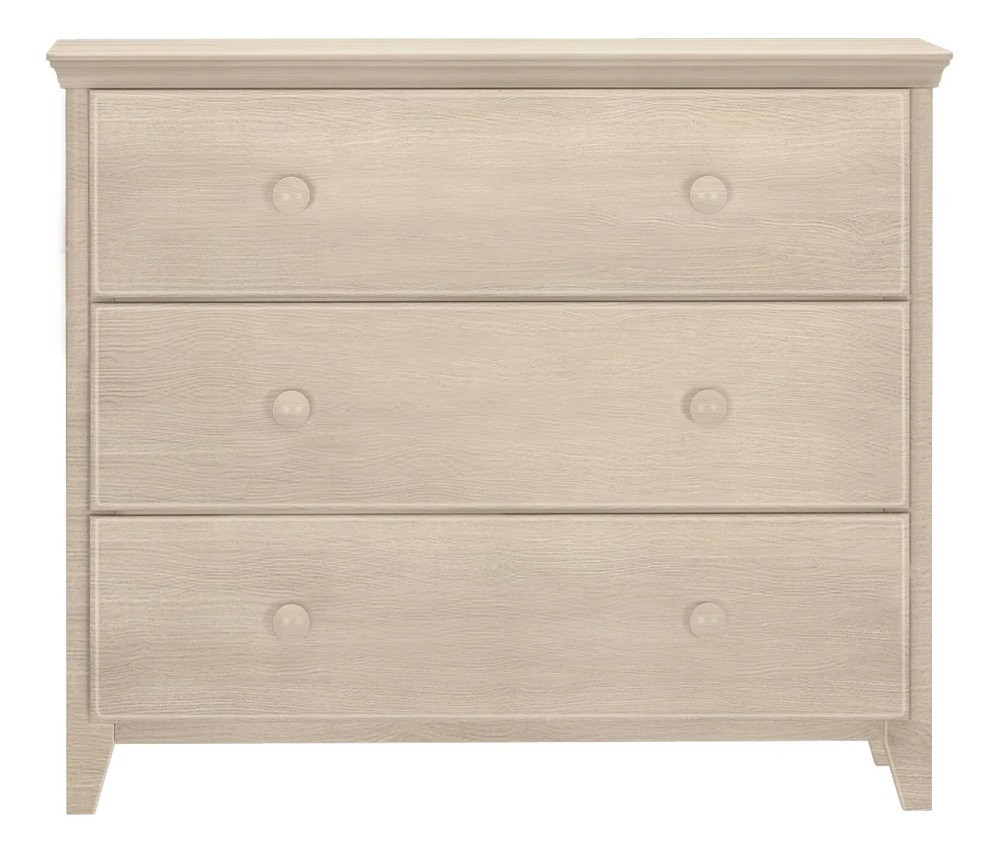 Kivik Sand 3 Drawer Chest Front View