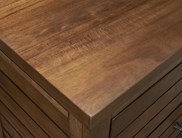 Cinnamon Ranch Kids Chest of Drawers Top Detail