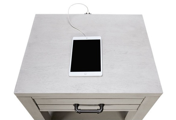 White Rock Kids Nightstand Top View Detail