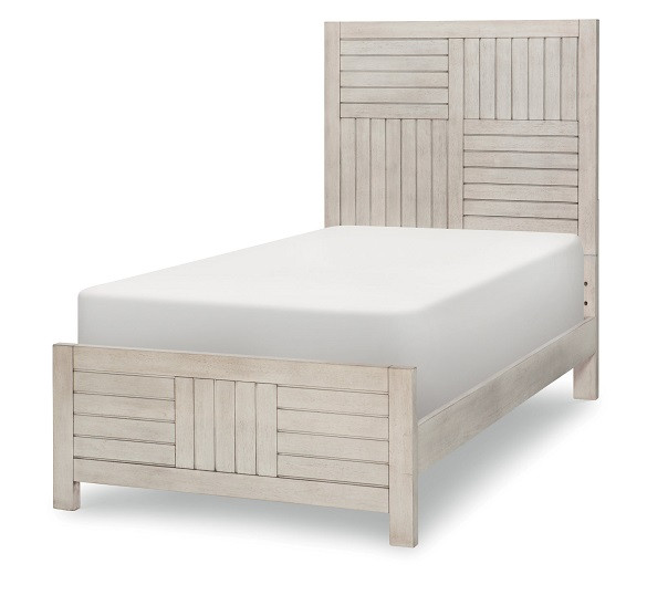 White Rock Kids Twin Bed Frame Angled View