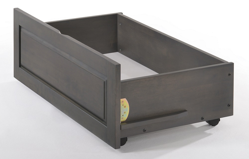Idlewild Graywash Optional Set of 2 Underbed Storage Drawers