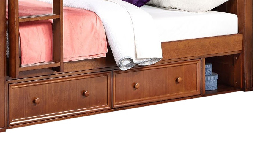 Wright Antique Oak Optional XL Storage Drawers with Cubby