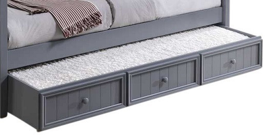 Kallista Optional XL Storage Trundle-Gray Finish