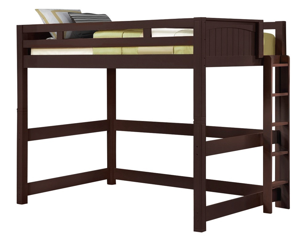 Hexter Espresso Full Size Loft Bed