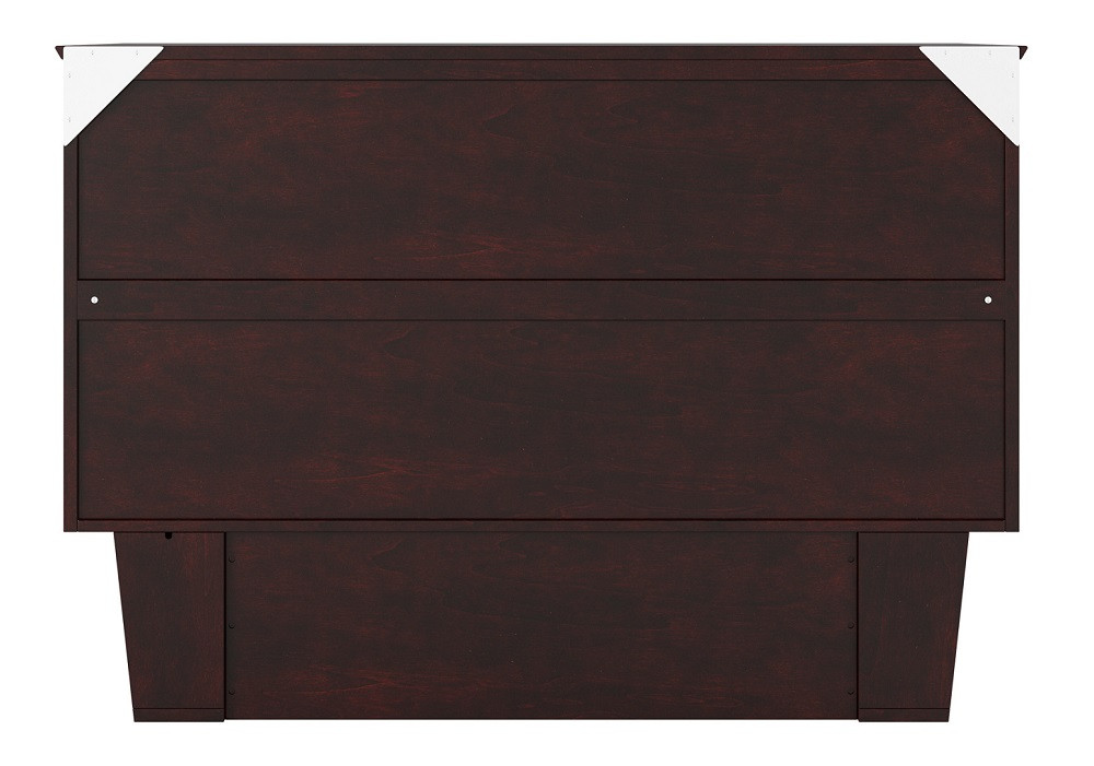 Rowley Espresso Murphy Full Bed Back View