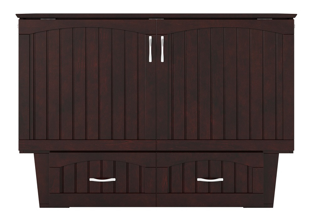 Rowley Espresso Murphy Full Bed Front View