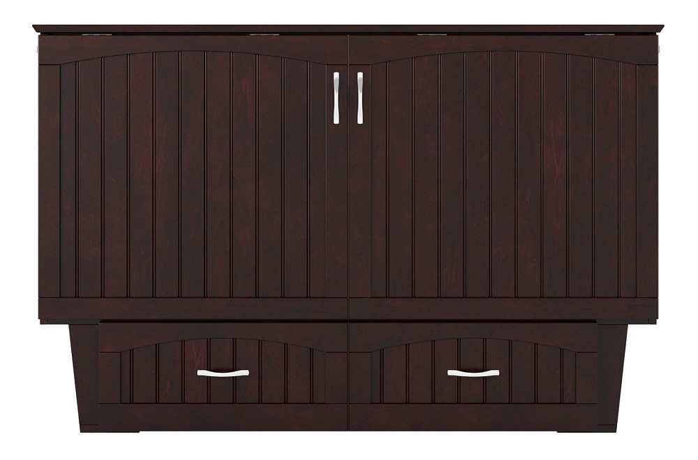 Rowley Espresso Murphy Queen Bed Front View