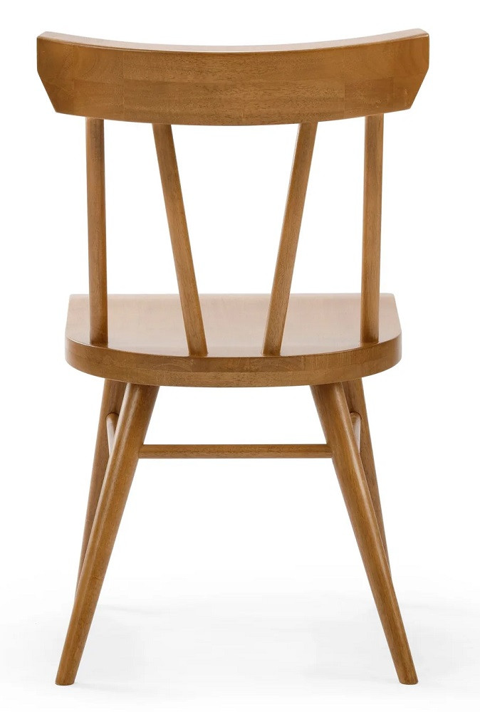 Lancaster Pecan Dining Room Chairs Back View