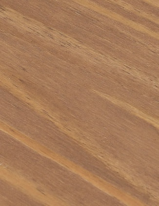 Ewald Pecan Dining Chairs Finish Detail